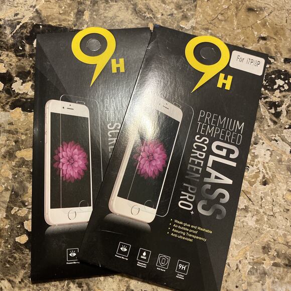 2 USA Stock Premium Real Screen Protector Tempered Glass For iPhone 7 +/8+ - Picture 1 of 2